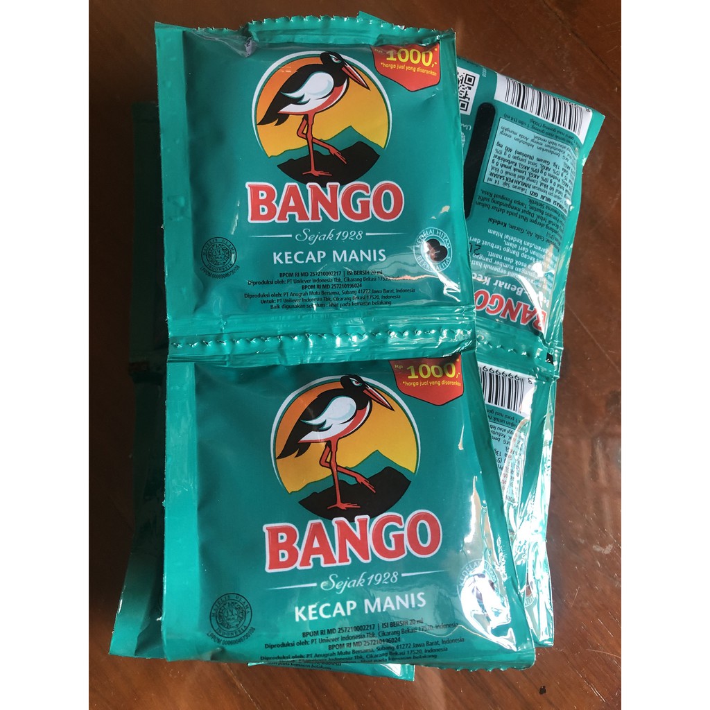 Jual BANGO Kecap Manis 1 Renteng 12 Sachet | Shopee Indonesia