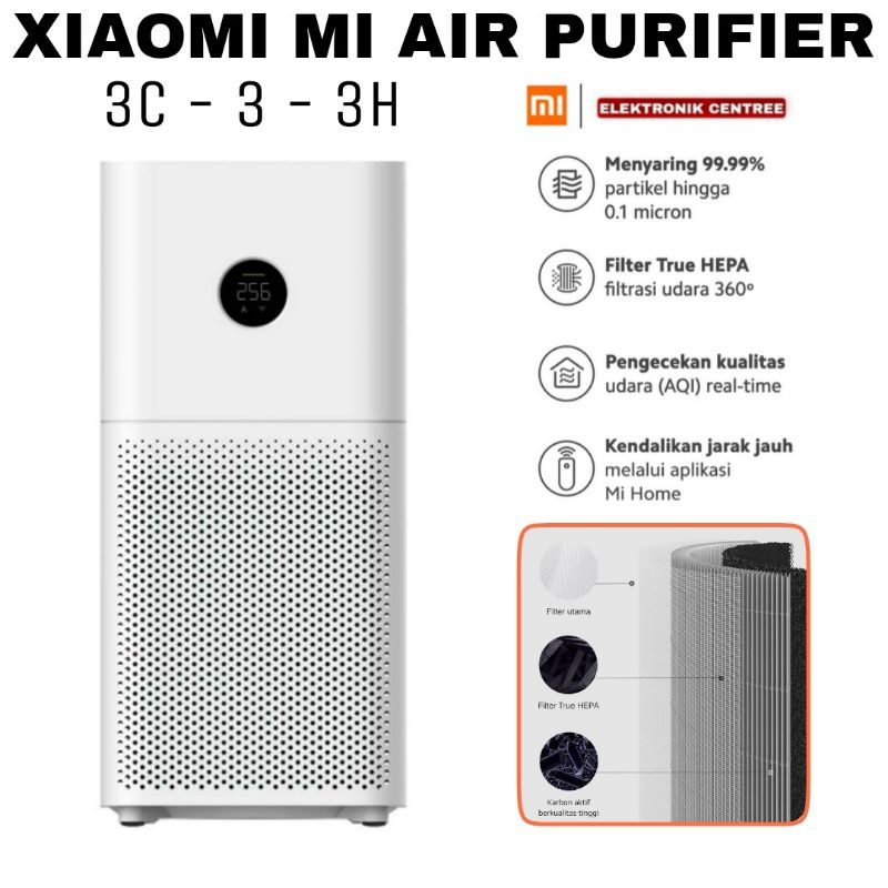 Perbedaan mi air purifier deals 3c dan 3h