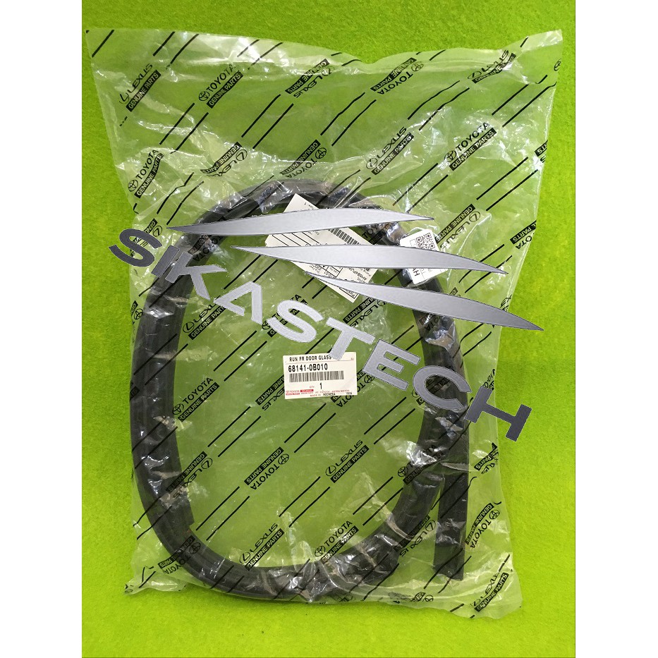thumbnail image 2 of Genuine Nissan Frontier D22 Front Door Glass Run Channel Set (1997-2002, Left & Right) 2 of 3