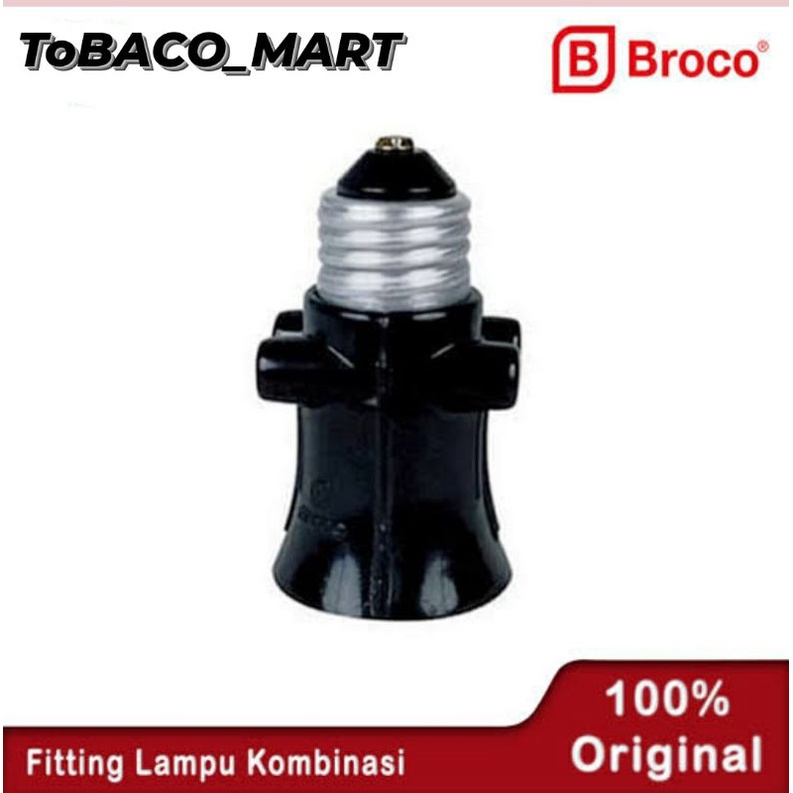 Jual Fitting Kombinasi Broco / Fitting Lampu Kombinasi / Tempat Lampu ...