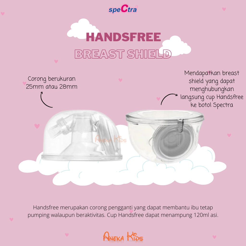Jual Spectra Handsfree S Cup 24mm -- HF0001 | Shopee Indonesia
