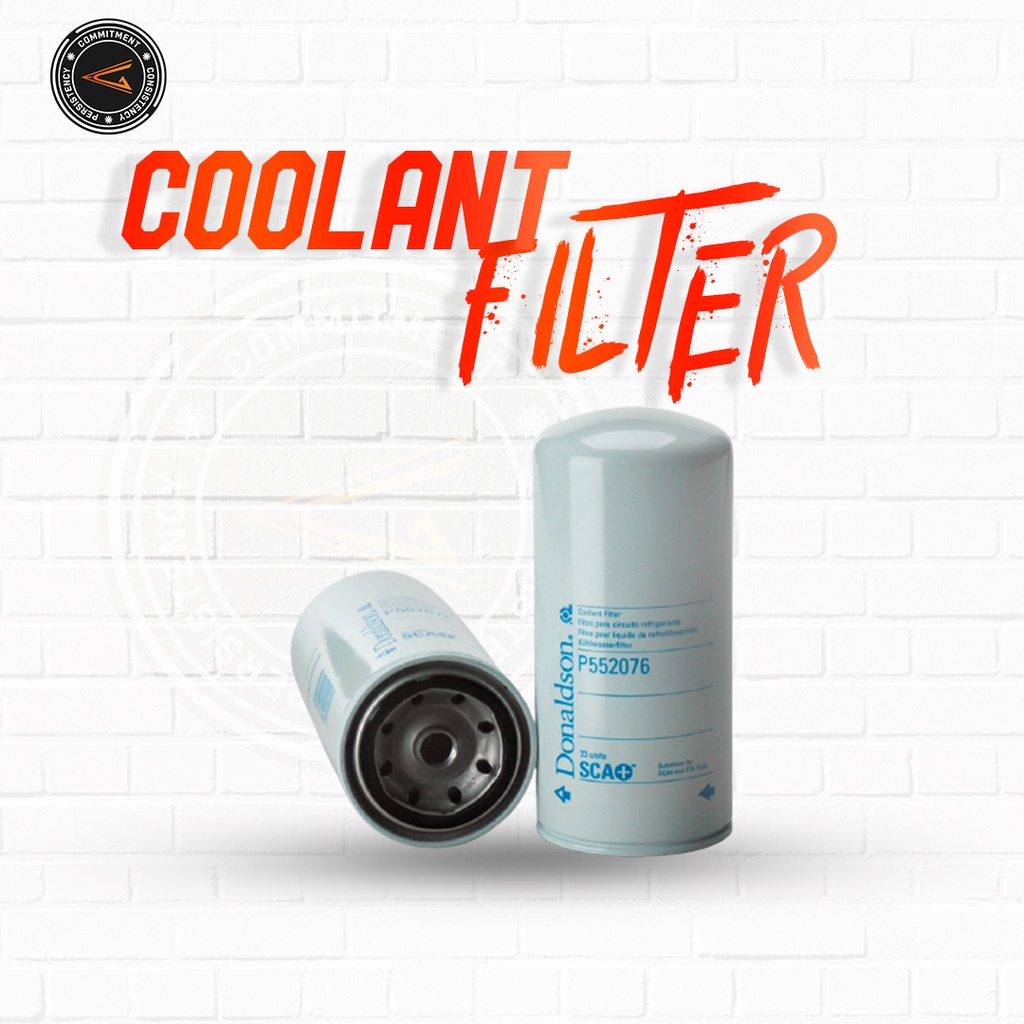 Jual Donaldson Coolant Filter J8640076 P552076 / J8640076 P552076 / Solar Filter Coolant