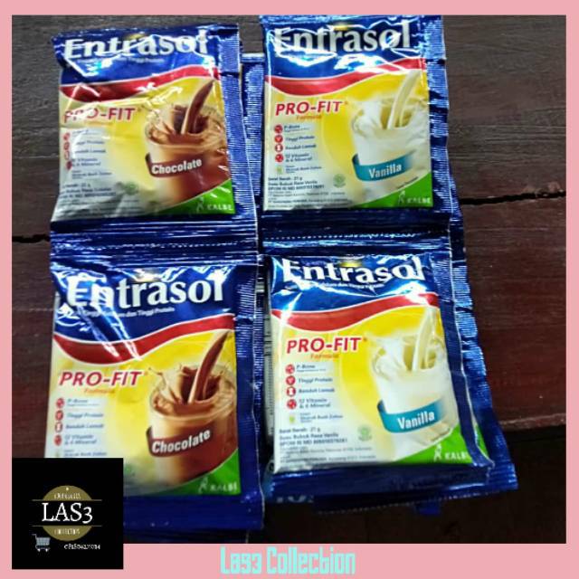 Jual PROMO SUSU ENTRASOL renceng/renteng/sachet 10x22g | Shopee Indonesia