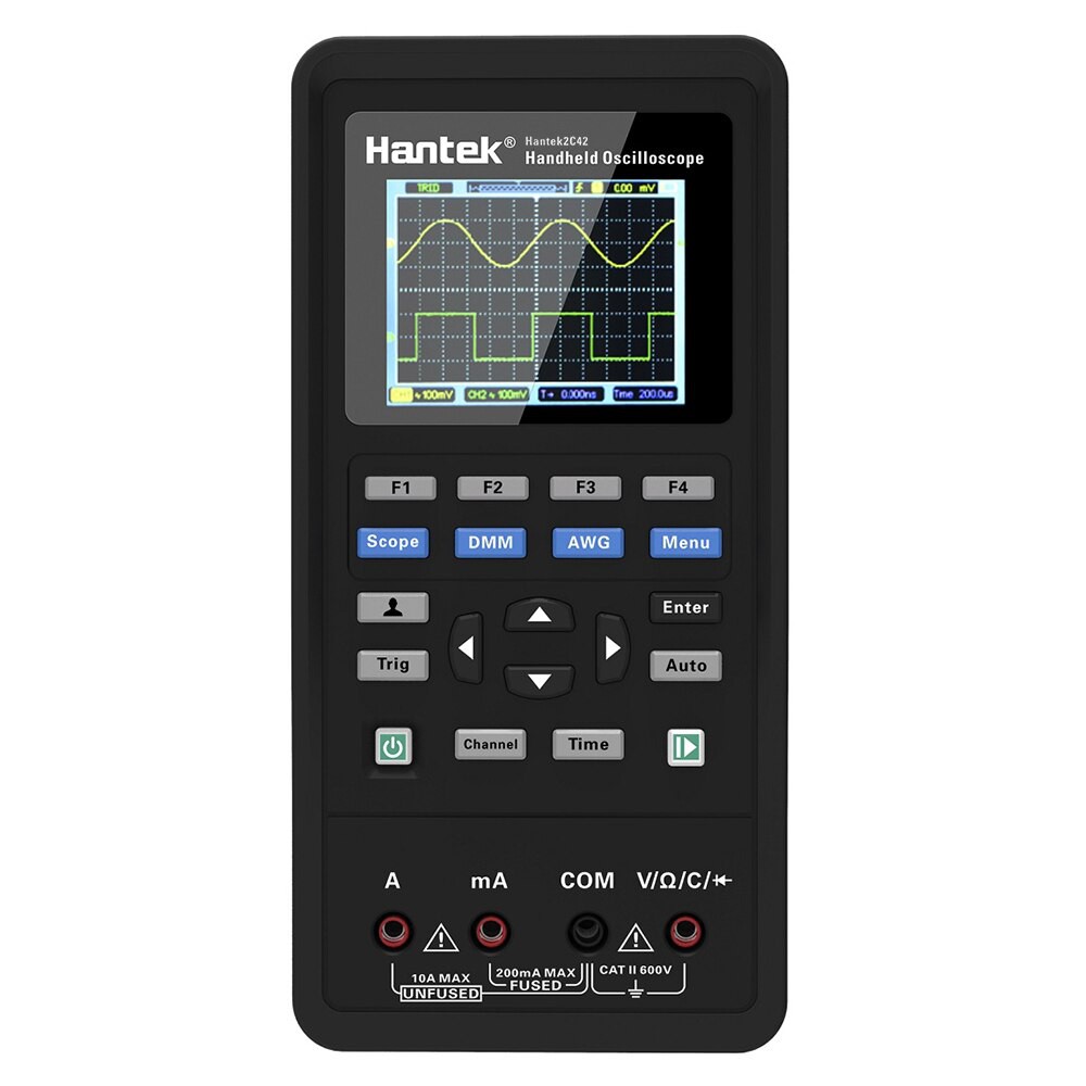 Jual IMPORT 2 in 1 Digital Oscilloscope + Multimeter 2 Channels USB ...