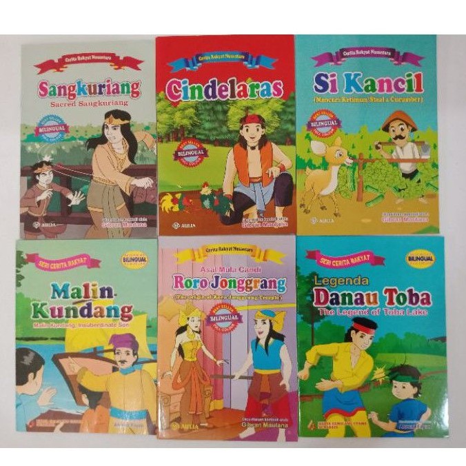 Jual Buku Seri Cerita Rakyat Nusantara Bilingual | Shopee Indonesia