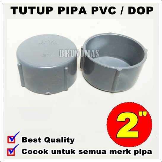 Jual Tutup Pipa Pvc Dop Inchi Tutup Pcv Tanpa Drat Shopee Indonesia