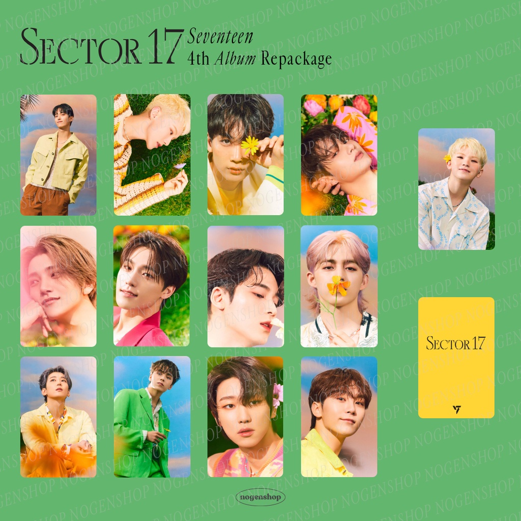 SEVENTEEN SHOPEE sector17 トレカ セット｜CD