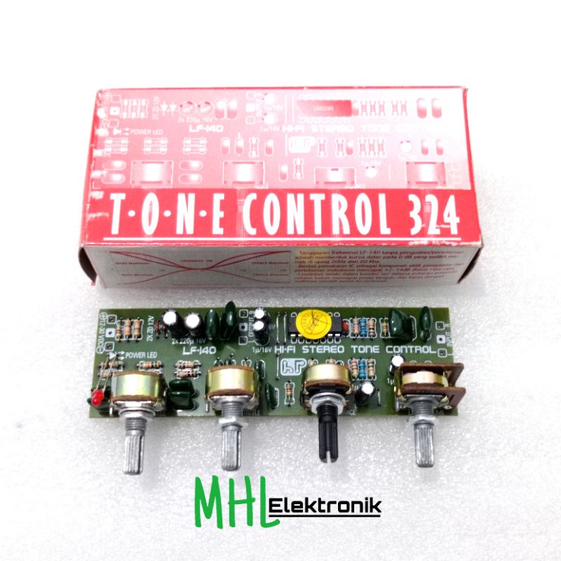 Jual Kit HI-FI Stereo Tone Control 324 Primer LF -140 | Shopee Indonesia