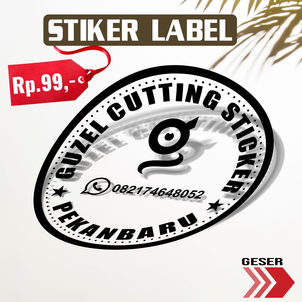 Jual Cetak Stiker Label Transparan Cetak Stiker Transparan Minuman