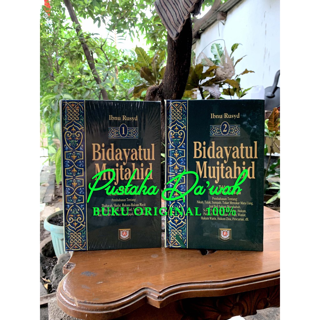 Jual Bidayatul Mujtahid 1 SET Lengkap 2 Jilid - Pustaka Azzam ORIGINAL ...