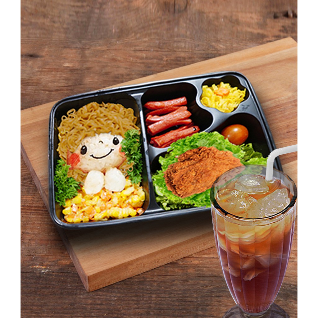 Jual Nasi Kids Bento Anak Nasi bento anak Paket ultah 3 Dominocake