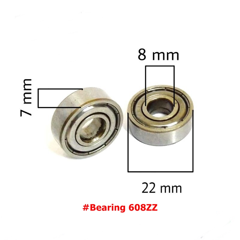 Jual Bearing 608ZZ / 608 ZZ ABC | Shopee Indonesia