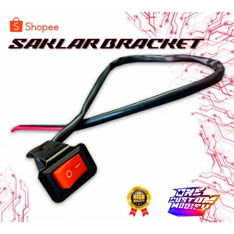 Jual SAKLAR ON OFF BRACKET BESI UNTUK LAMPU ATAU SAKLAR TAMBAHAN ...