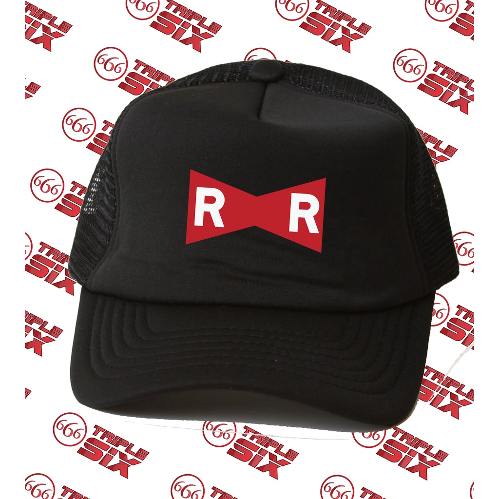 Jual Topi Trucker Red Ribbons Dragon Ball RR Anime | Shopee Indonesia