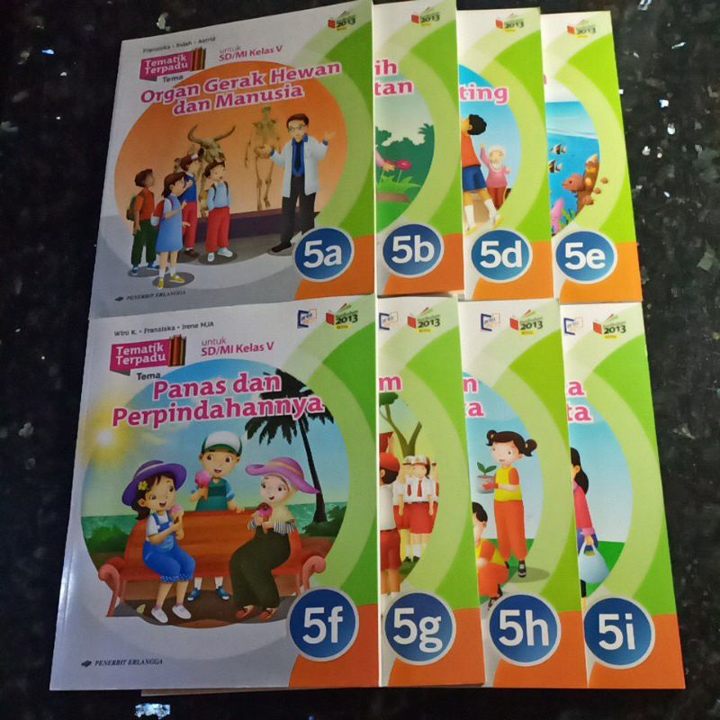 Jual Buku Tematik Terpadu Kelas Sd 5A,5B,5D,5E,5F,5G,5H,5I, Wini K ...