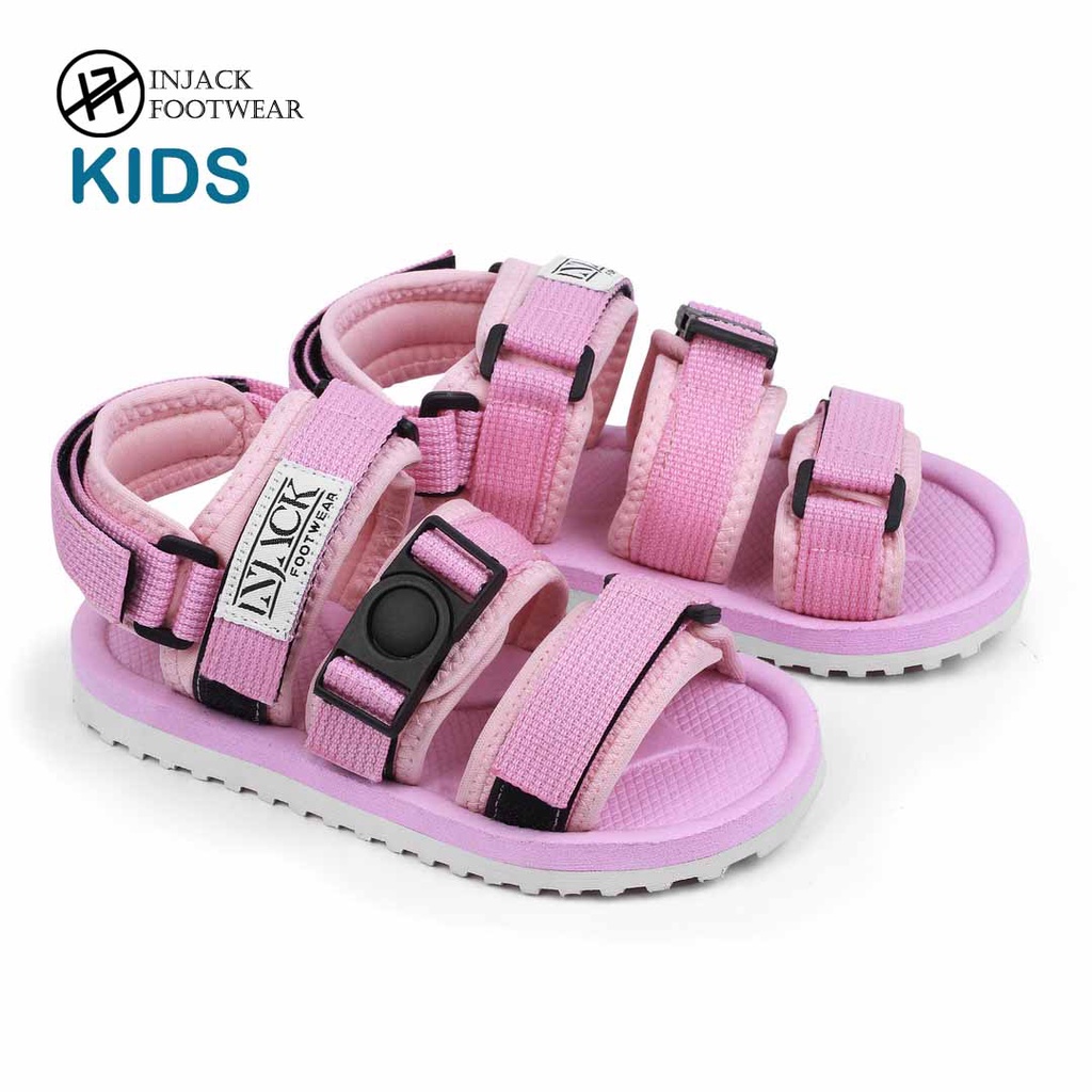 Jual Injack Footwear - Sandal Gunung Anak Perempuan Cewek Bellanca Pink ...