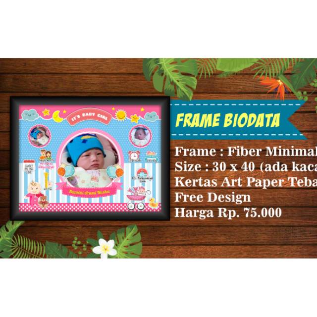 Jual Frame Biodata | Shopee Indonesia