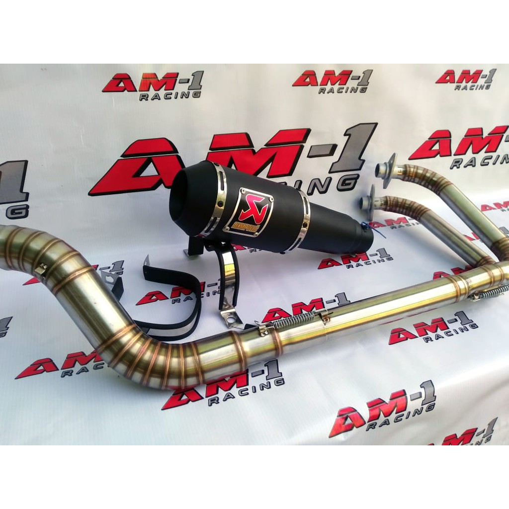 Jual Knalpot Racing Akrapovic Gp M1 Lorenzo Doff Yamaha R25 R 25 Mt25 ...