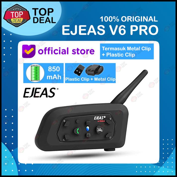 Jual Ejeas V Pro Bluetooth Rider Intercom Vnetphone Sena Riders