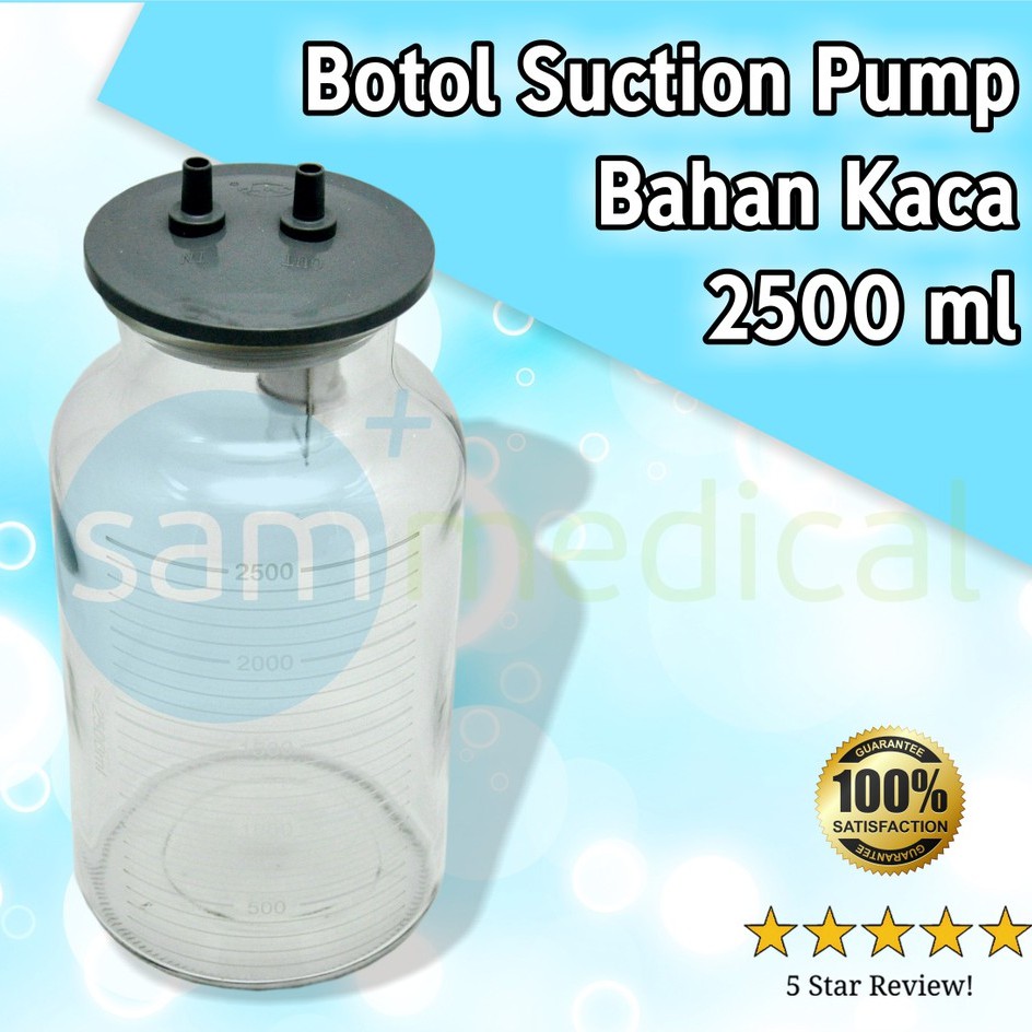 Jual BOTOL SUCTION 2500ML GLASS | Shopee Indonesia