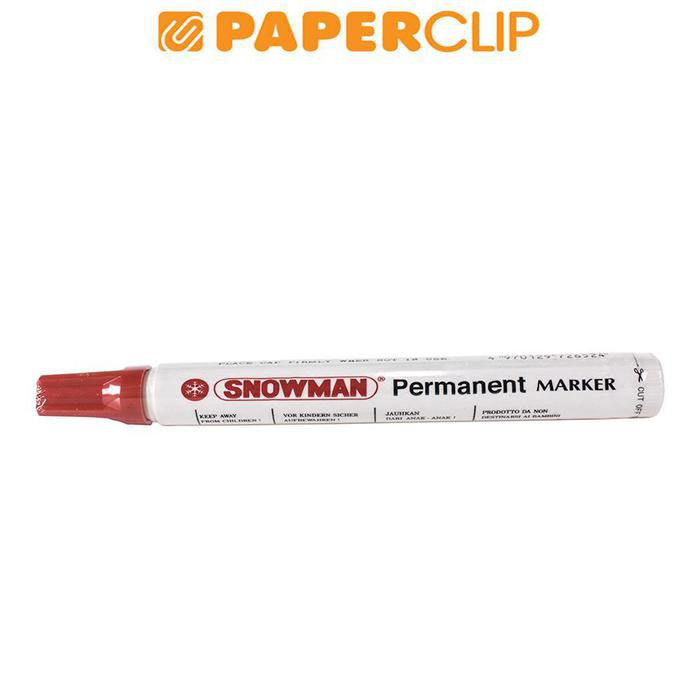 MARKER SNOWMAN G-12 RED (2)