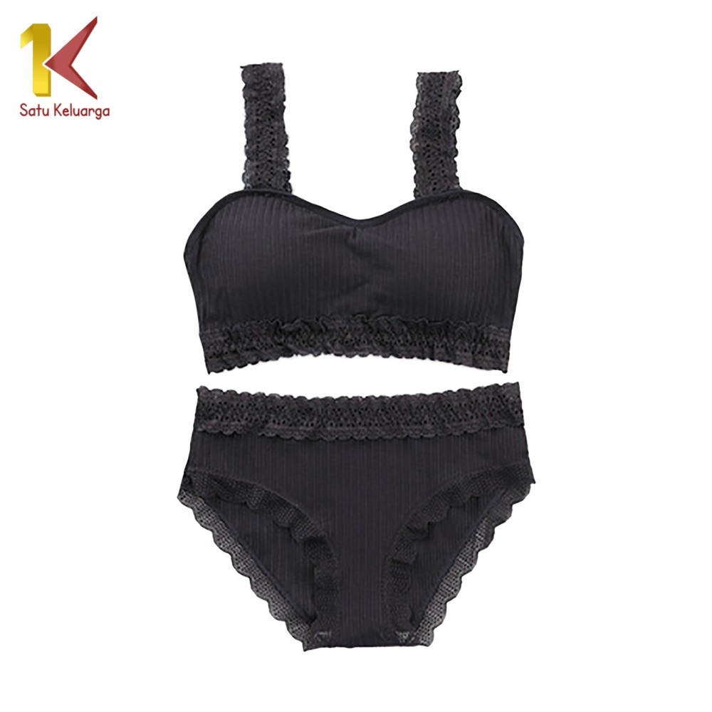 Jual Satukeluarga Surabaya Pakaian Dalam Wanita Satu Set P197 Bra Wanita Set Celana Dalam Motif