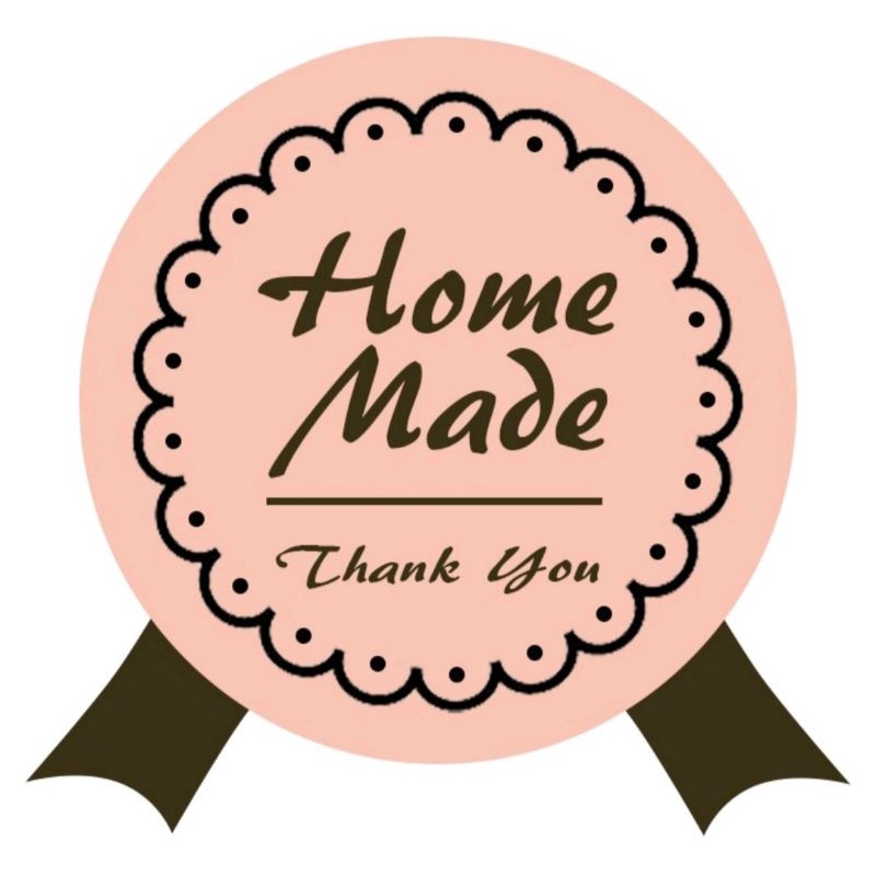 Jual Sticker Homemade / Label Makanan Trend | Shopee Indonesia