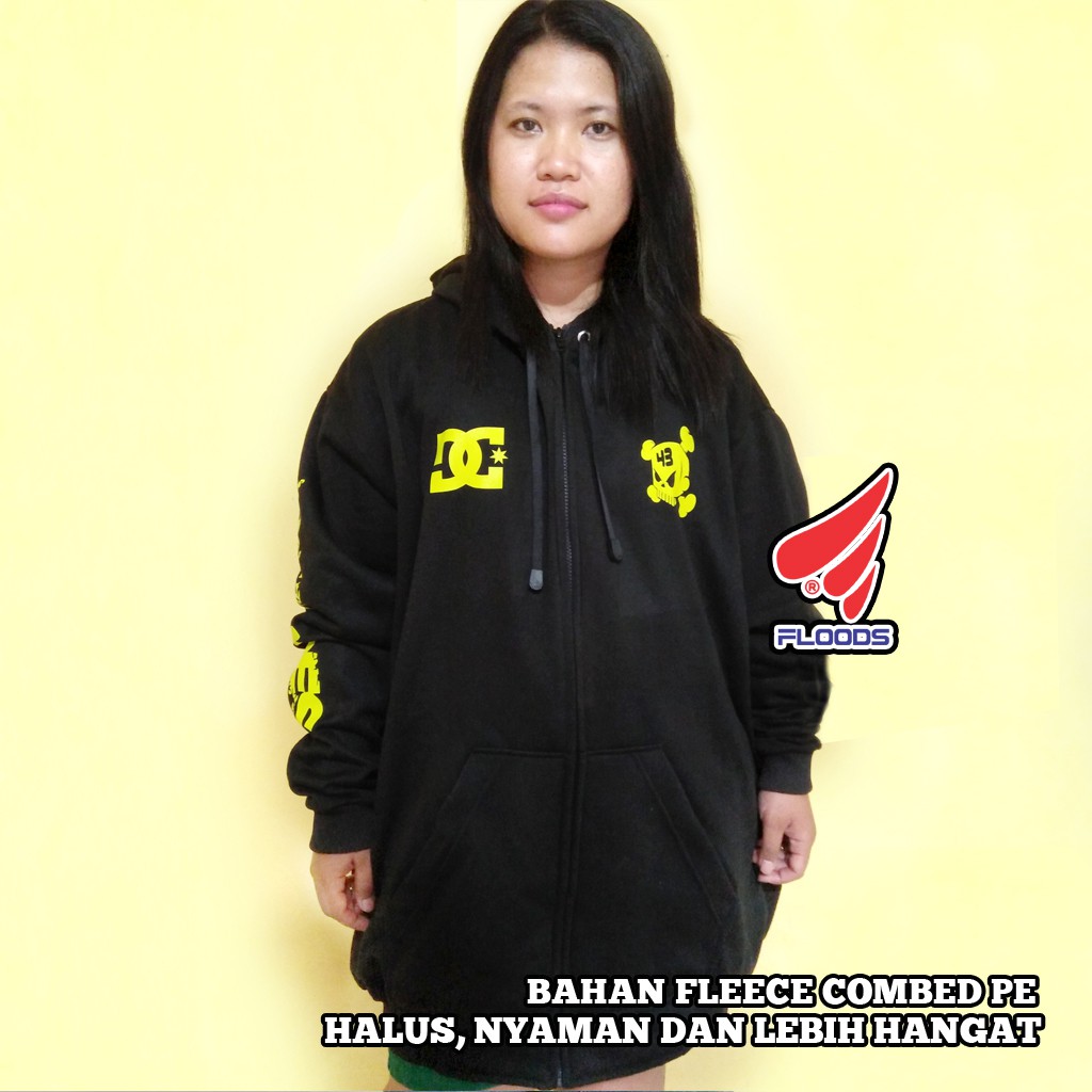 Jual JAKET HOODIE ZIPPER DC KEN BLOCK 43 RACING READY BIGSIZE