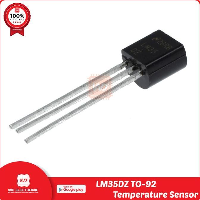 Jual SENSOR SUHU LM35DZ LM35 National Semiconductor a.k.a Texas ...