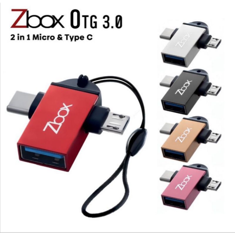 Jual Otg Zbox Micro & type c 2in1 | Shopee Indonesia
