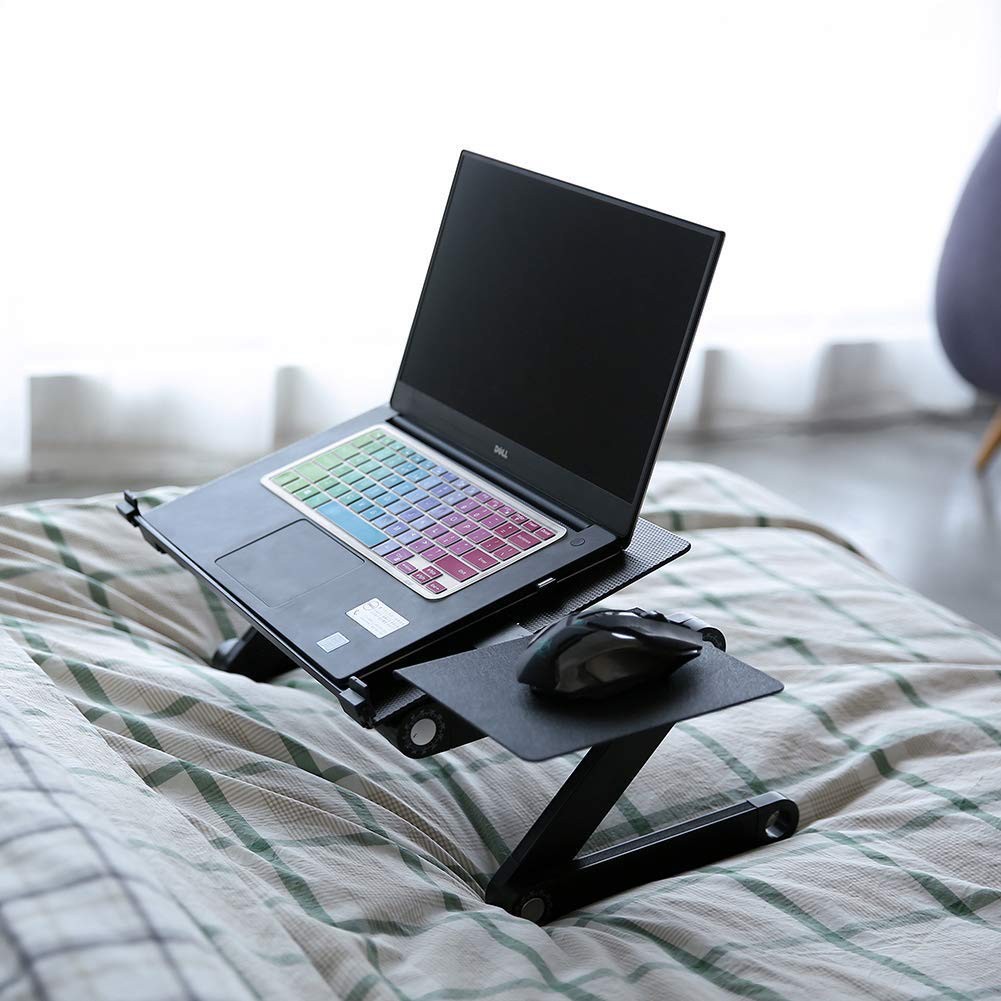 Jual Meja Laptop Lipat dan Tempat Mouse/Meja Laptop Lipat Aluminium ...