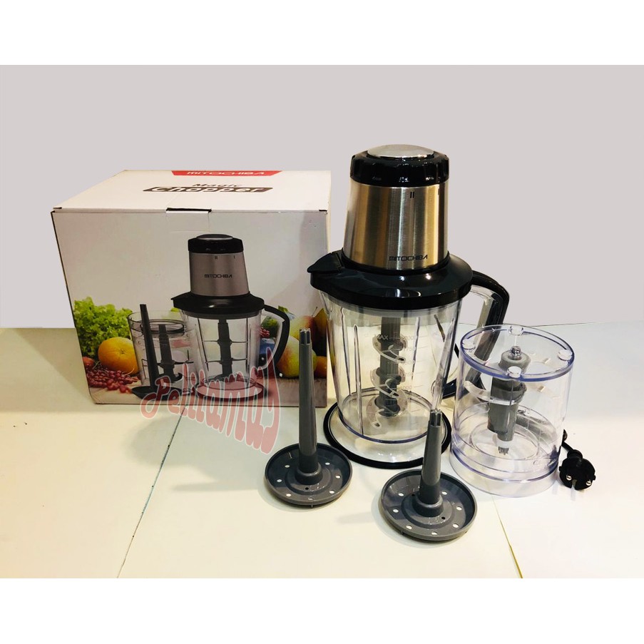 Jual Ch 200 Mitochiba Mito Food Magic Chopper Triple Blade Shopee Indonesia 8278