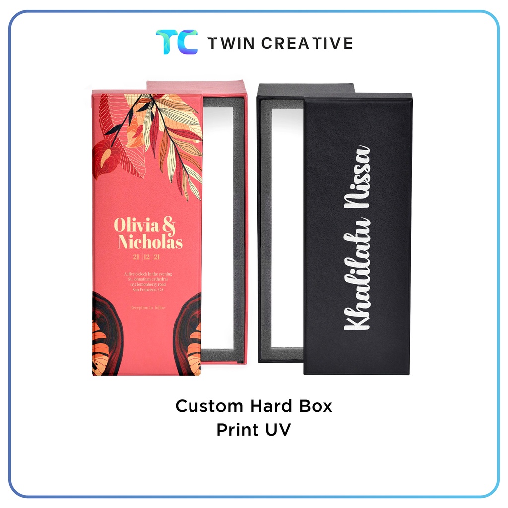 Jual Custom Design Hard Box Tumbler Premium - Paket Gift Box 25x9x8 cm ...