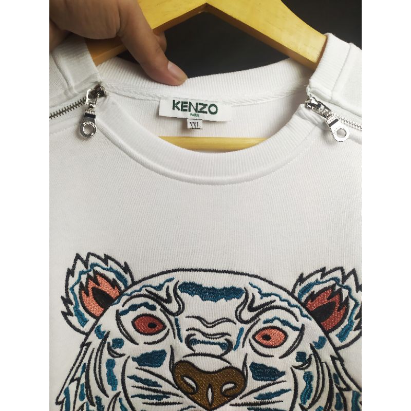 Jual Kenzo x Tiger Kansai Yamamoto Tee White - Kota Palembang