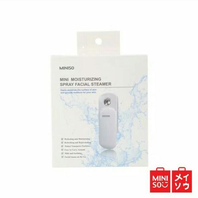 Jual Miniso Mini Moisturizing Spray Facial Steamer Alat Sempot Wajah Shopee Indonesia