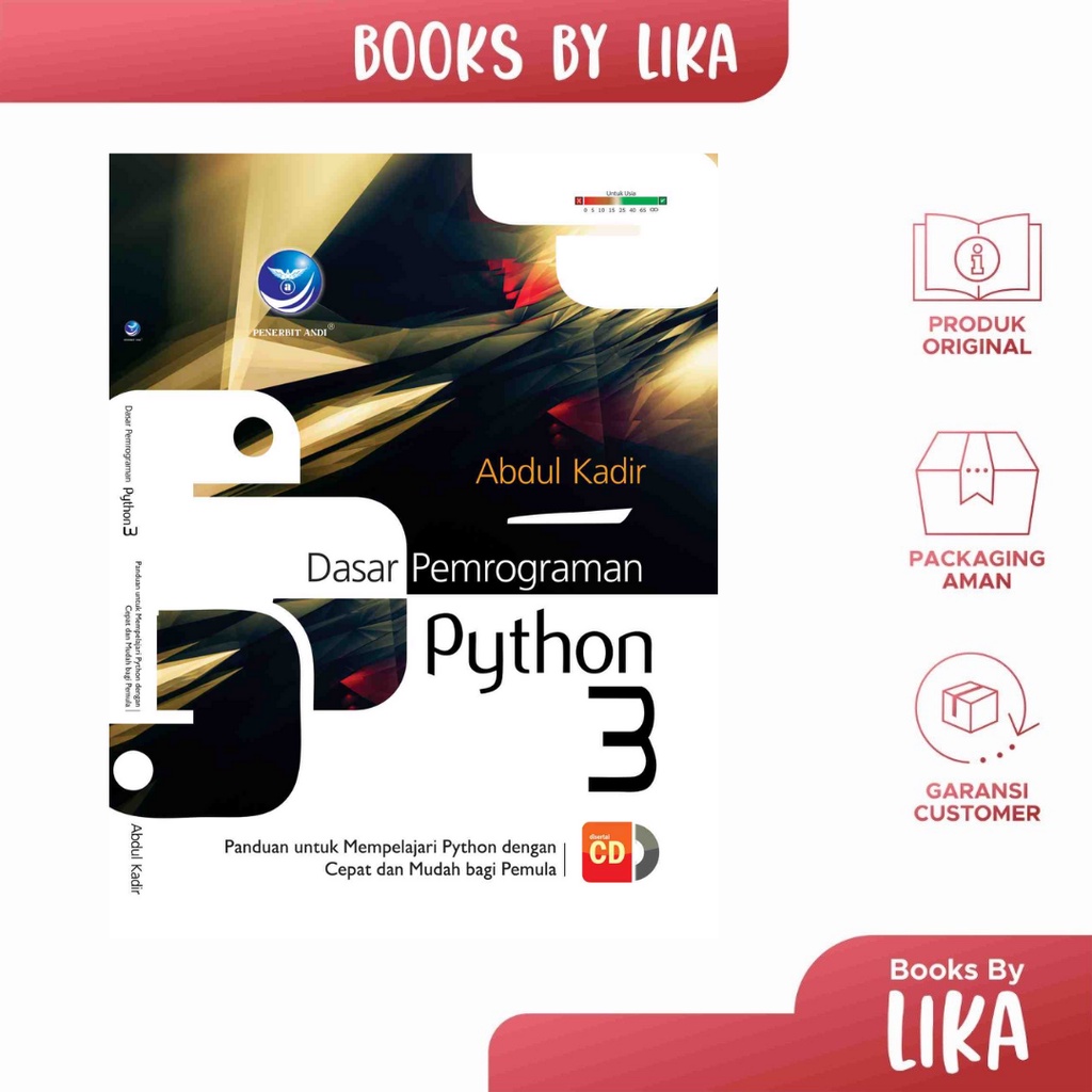 Jual Dasar Pemrograman Python 3 + cd | Shopee Indonesia