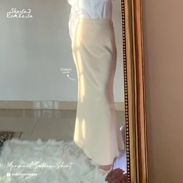 Mermaid Sateen Skirt Exclusive Rok Satin BISA CUSTOM UKURAN DAN FURING