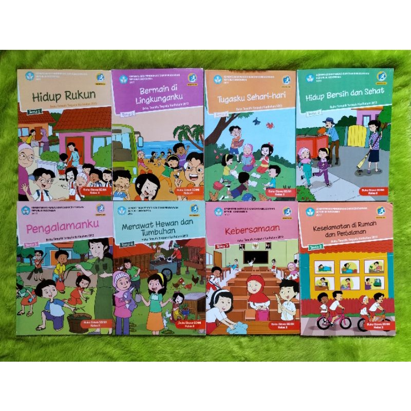 Jual BUKU TEMATIK KELAS 2 TEMA 1 2 3 4 5 6 7 8 | Shopee Indonesia