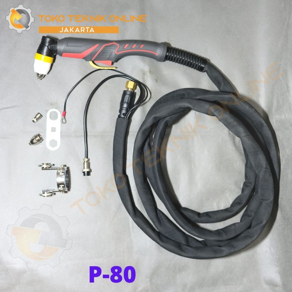 Jual Plasma Cutting Torch P 80 - CUT 100 - Set 4 meter - Caldwell