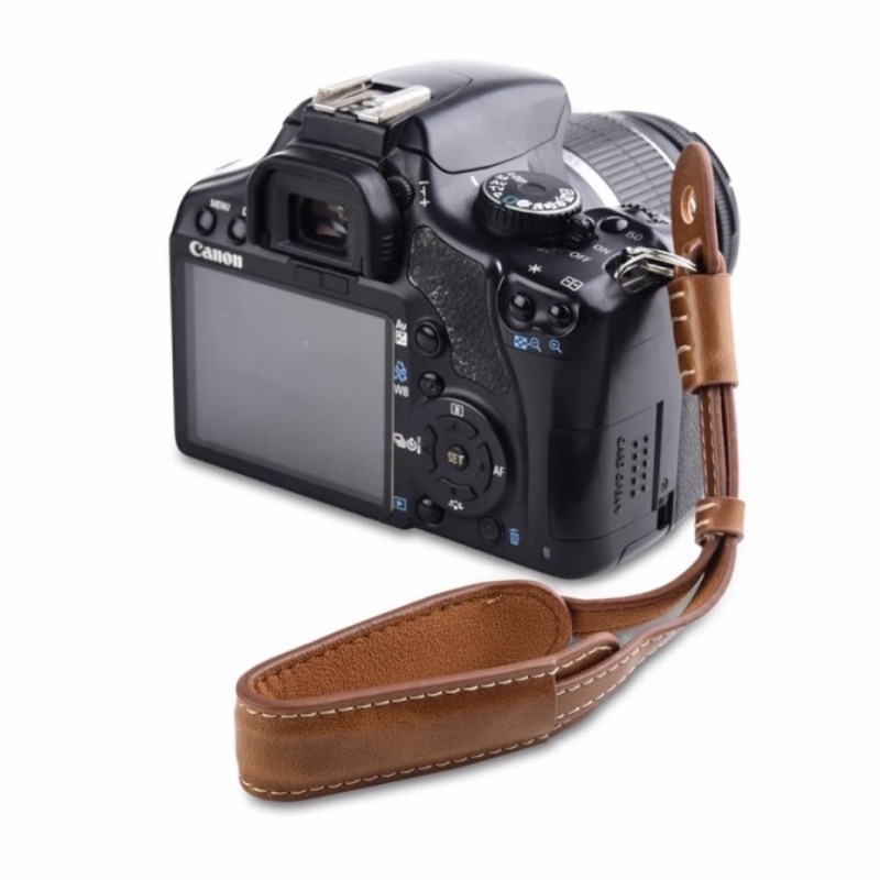 Jual Tali Hand Strap Kamera DSLR Mirrorless Kulit Handstrap
