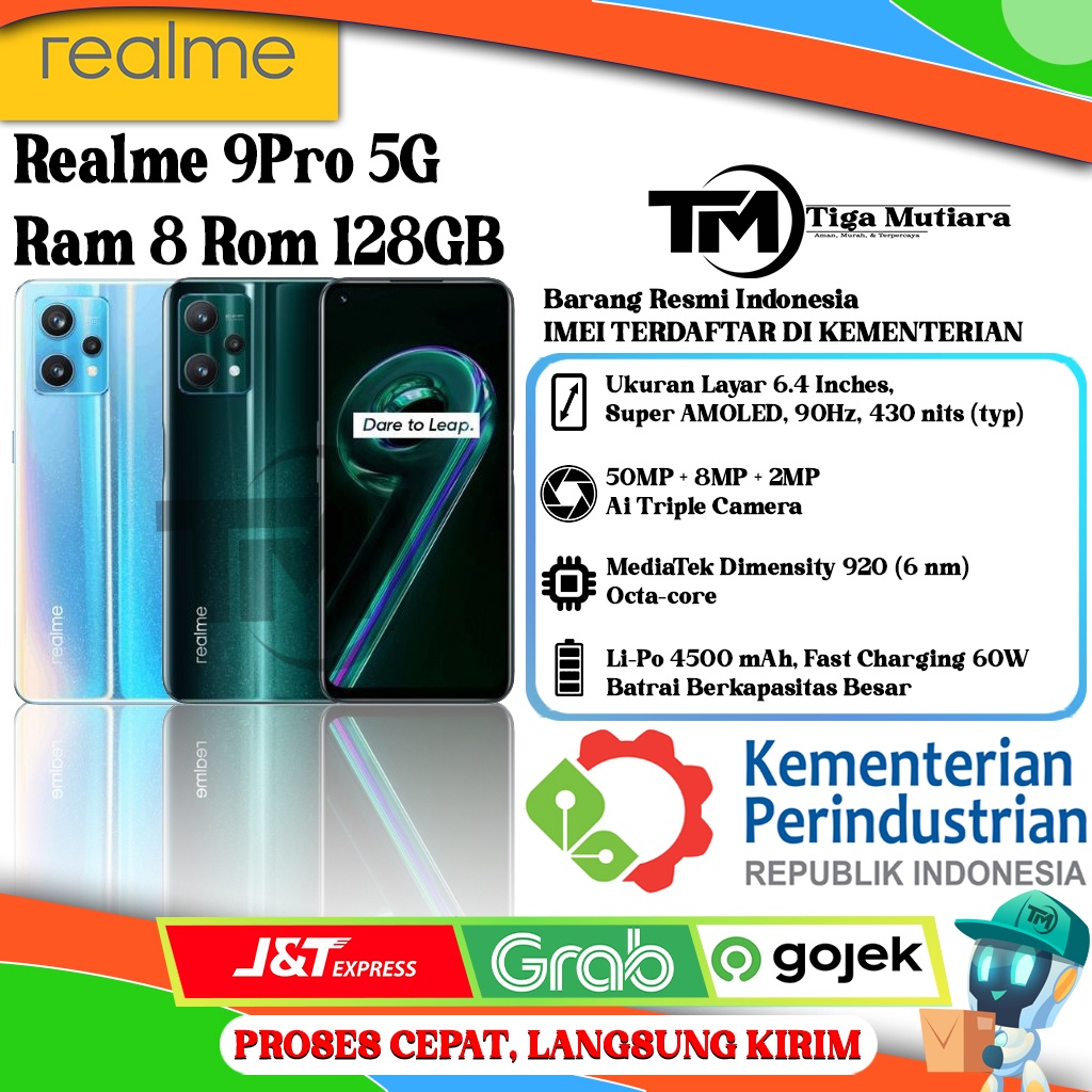 Jual Realme 9 Pro Plus 5G Ram 8 Rom 128GB | Shopee Indonesia