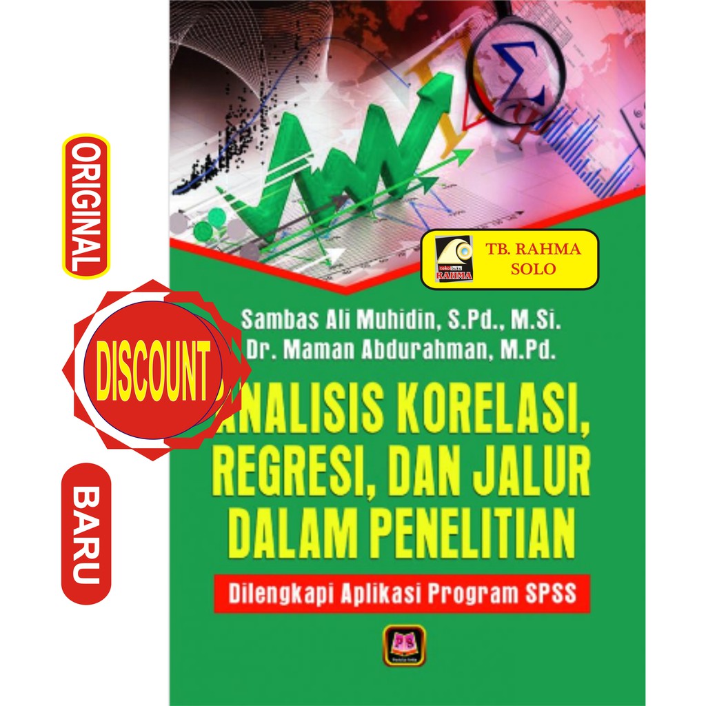 Jual Analisis Korelasi Regresi Dan Jalur Dalam Penelitian Dilengkapi ...