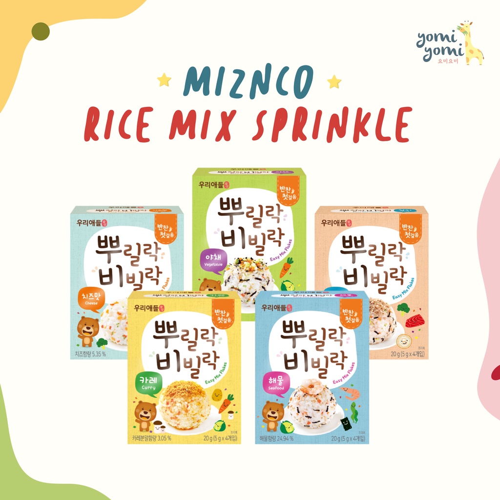Jual Rice Mix Sprinkle/Furikake for kids/Easy Mix Sprinkle/Rice ...