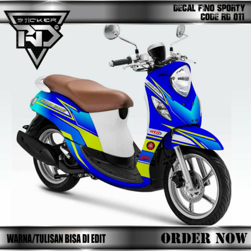 Jual decal sticker Yamaha Fino sporty | Shopee Indonesia