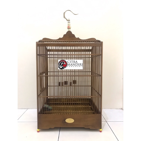 Jual Sangkar Kandang Burung Kotak No No Cms Jati Original Asli Shopee Indonesia