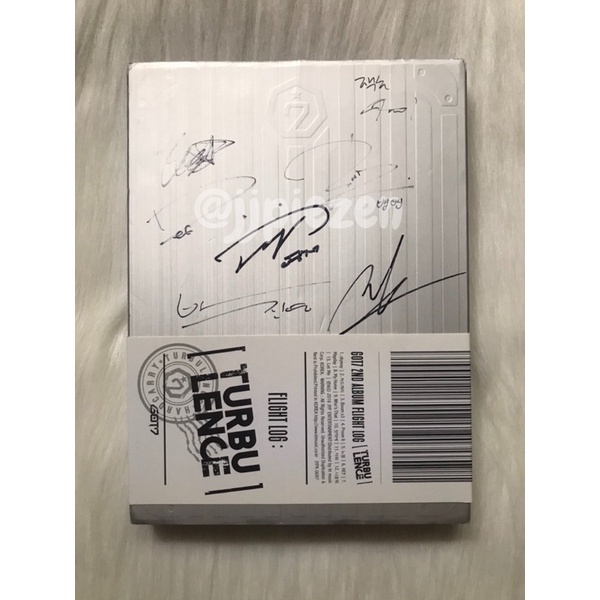 GOT7 Youngjae Signed top 'Departure' Album