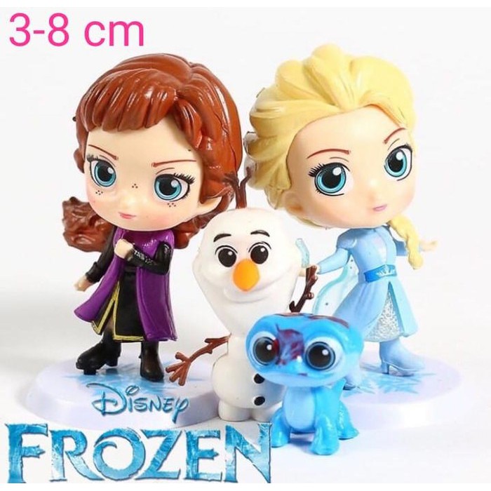 Jual Action Figur Disney Frozen 2 Princess Elsa Anna Olaf Salamanders ...