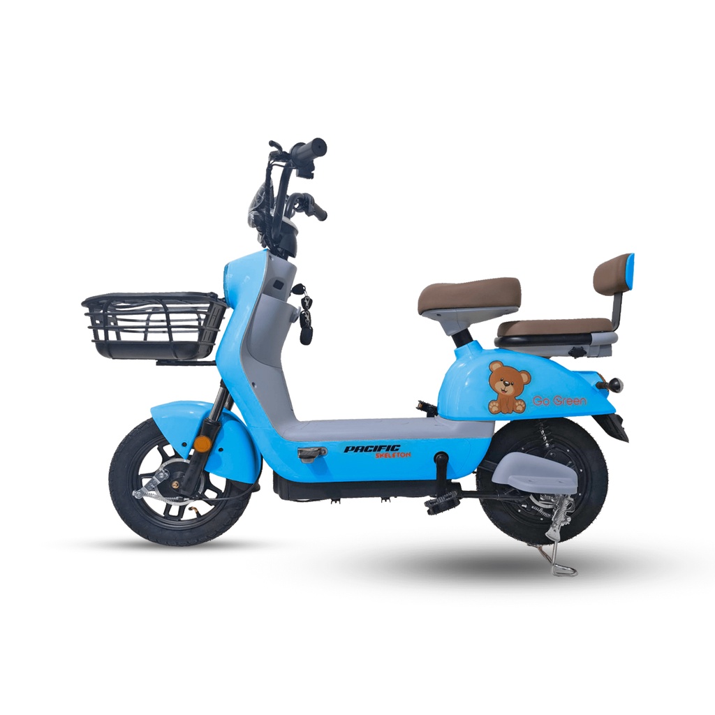 Jual Sepeda Listrik Skeleton Electric Bike Ebike Motor Power 500W By