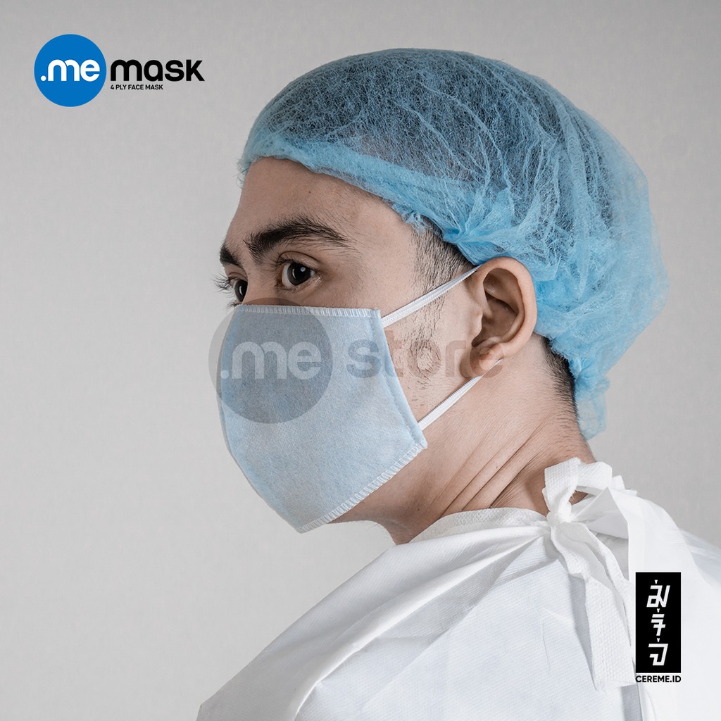 Jual Surgical Mask | Masker 4 Ply | 1 Box | Me Mask Earloop | Headloop ...