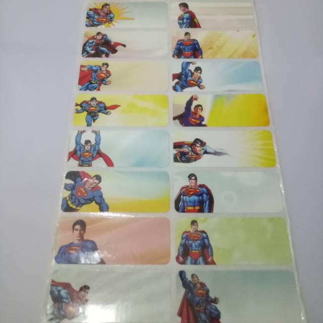 Jual Label Nama Superman Ukuran L | Shopee Indonesia